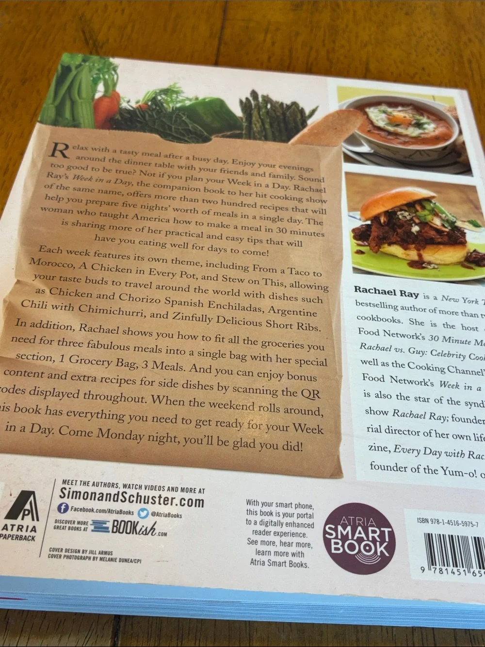 Vintage Week in a Day Cookbook - Five Dishes One Day Rachael Ray